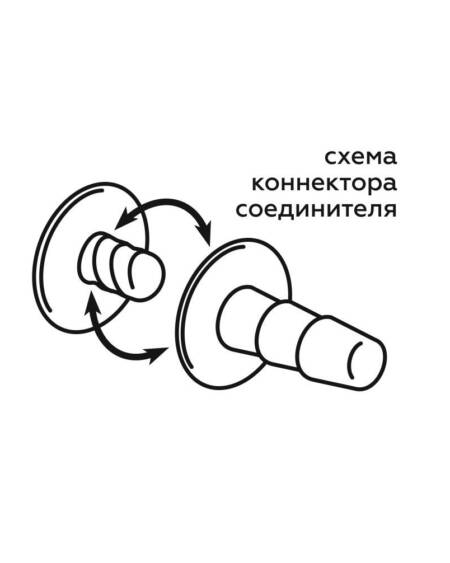 Насадка на пояс с коннектором в блистере
