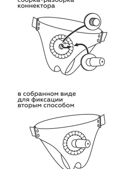 Плавки премиум класс женский КУБА с 2 насадками