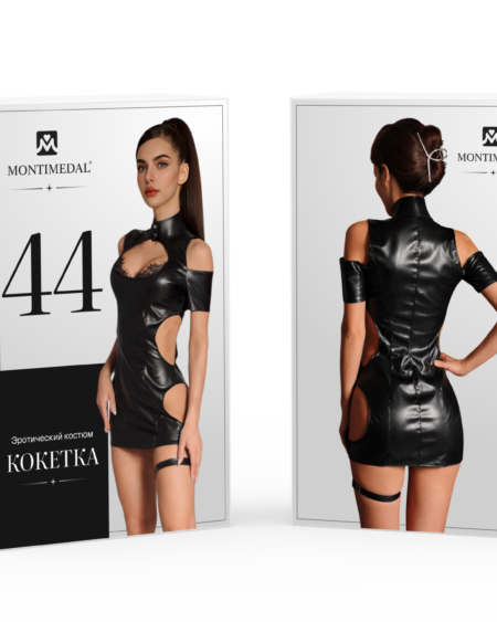Мини-платье "Кокетка" 42